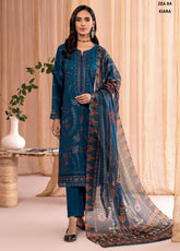 Zarif Unstitcehd 3 Piece Embroidered Eid Lawn Collection'2023-ZEL-04-Kiara
